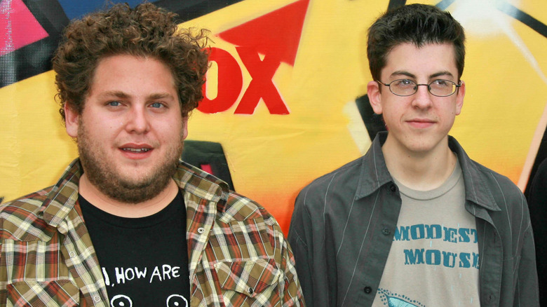 Jonah Hill and Christopher Mintz-Plasse red carpet