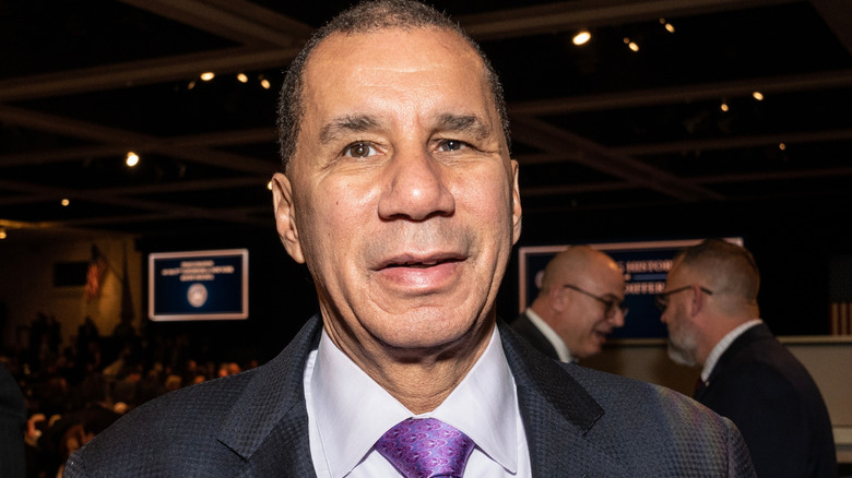 David Paterson at Empire State Plaza Convention Center