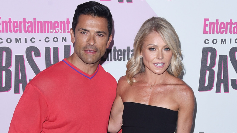 Mark Consuelos and Kelly Ripa at Entertainment Weekly Event