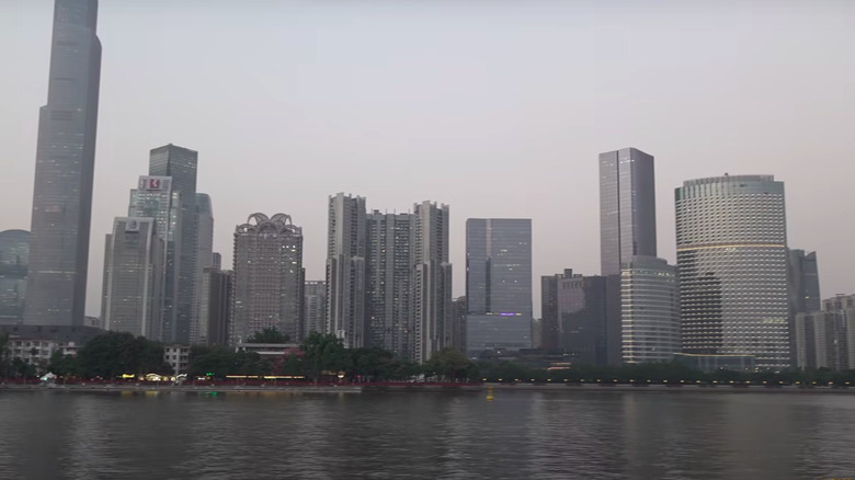 Skyline of Guangzhou, China