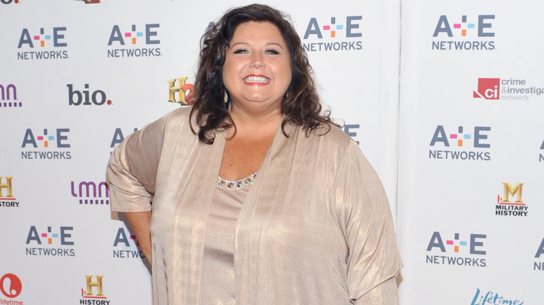 Abby Lee Miller smiling at event
