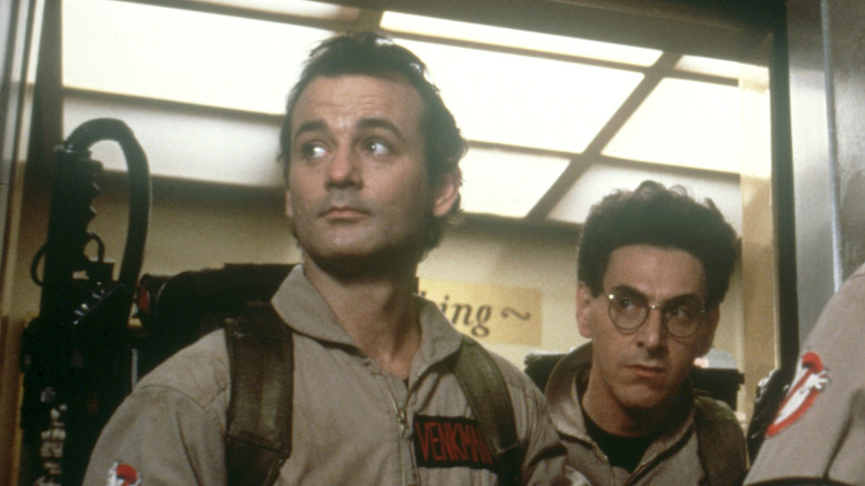 Bill Murray and Harold Ramis in Ghostbusters