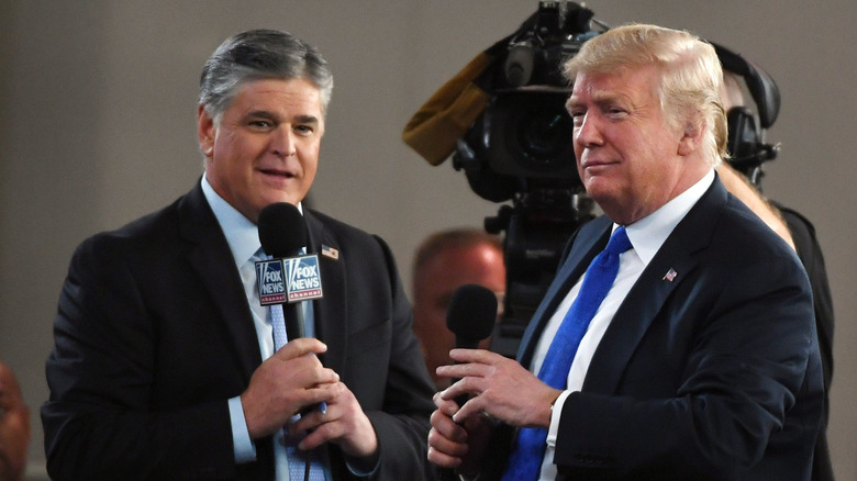 Sean Hannity interviews Donald Trump
