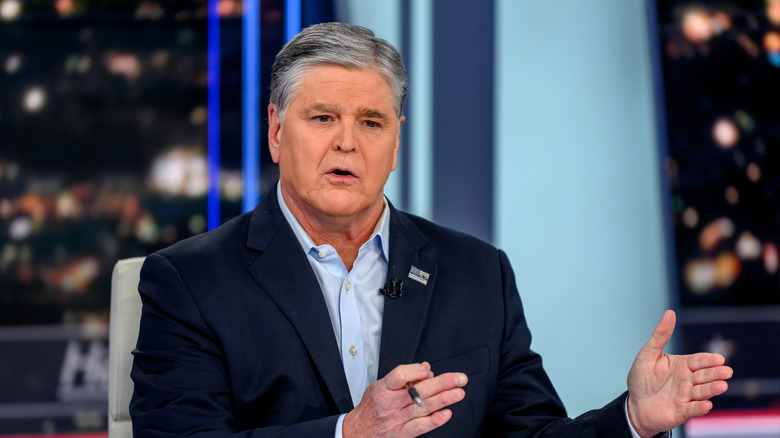 Sean Hannity speaking on his show