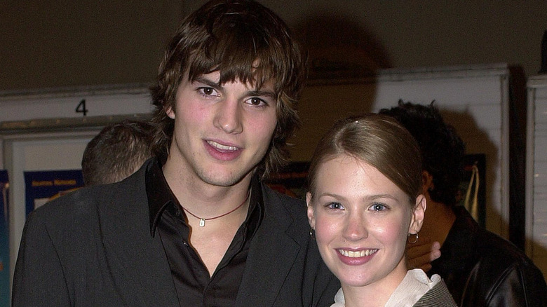 Ashton Kutcher, January Jones