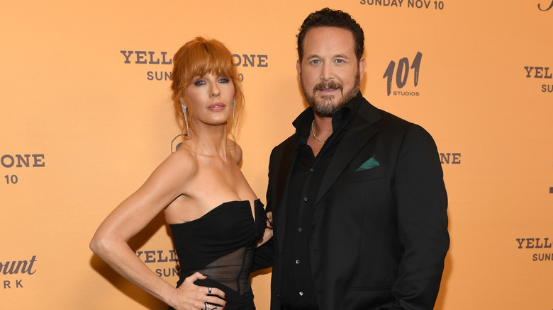 Kelly Reilly and Cole Hauser attending Paramount Network's 