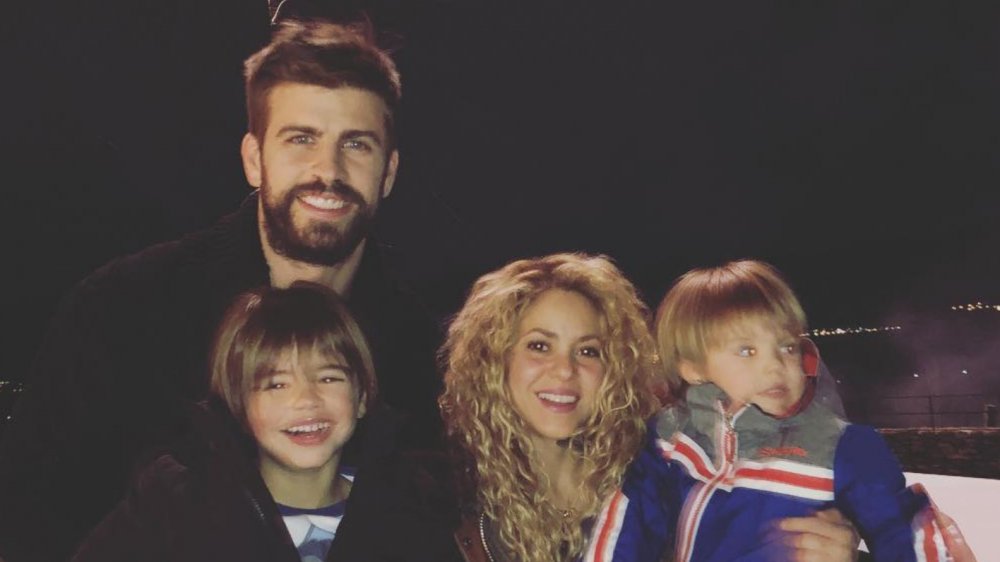 Shakira, Gerard Pique, and their two sons