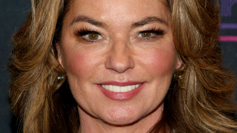 Shania Twain smiling