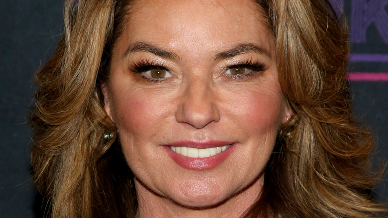 Shania Twain smiling