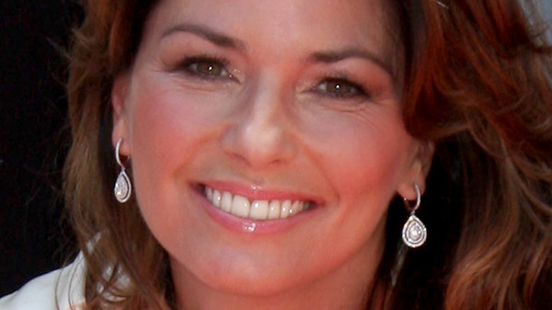 Shania Twain smiles in 2011