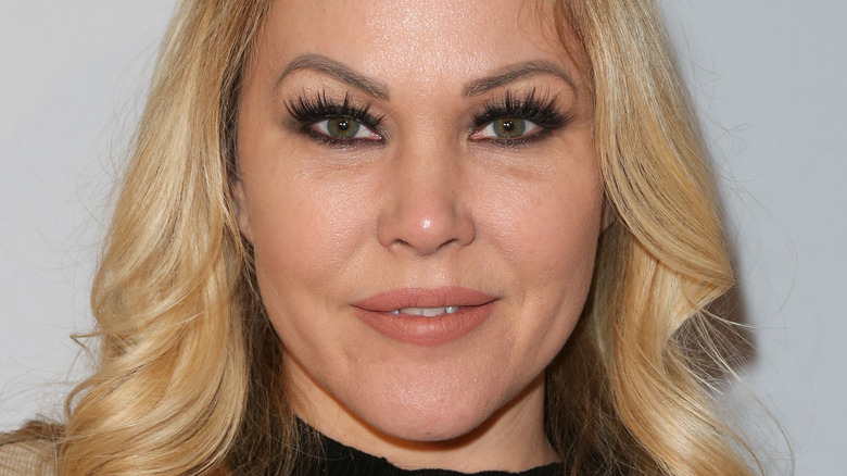 Shanna Moakler looking into the camera
