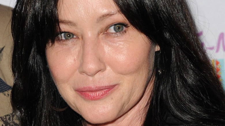 Shannen Doherty at the Farrah Fawcett Foundation's Tex-Mex Fiesta on September 6, 2019.