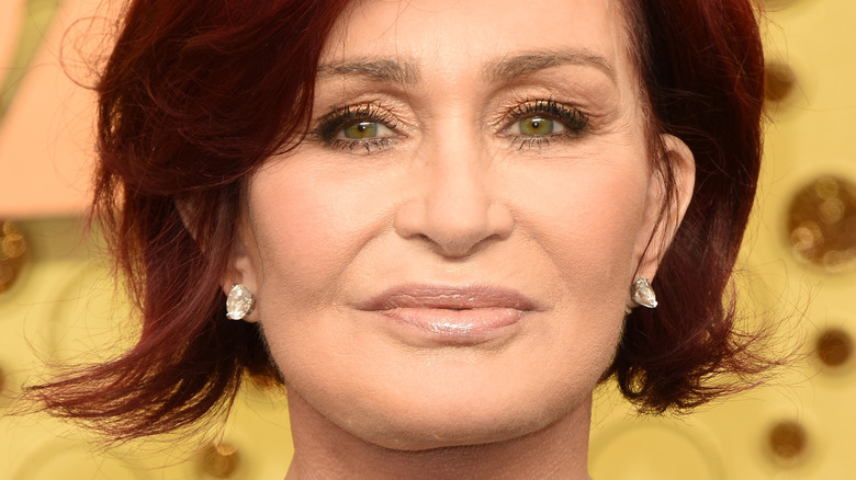 Sharon Osbourne posing