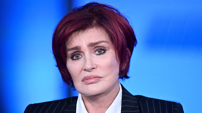 Sharon Osbourne serious 