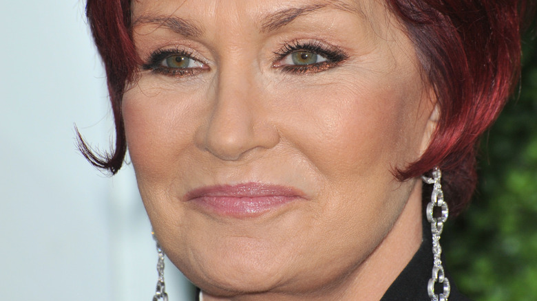 Sharon Osbourne on the red carpet