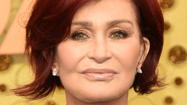 Sharon Osbourne smiling 