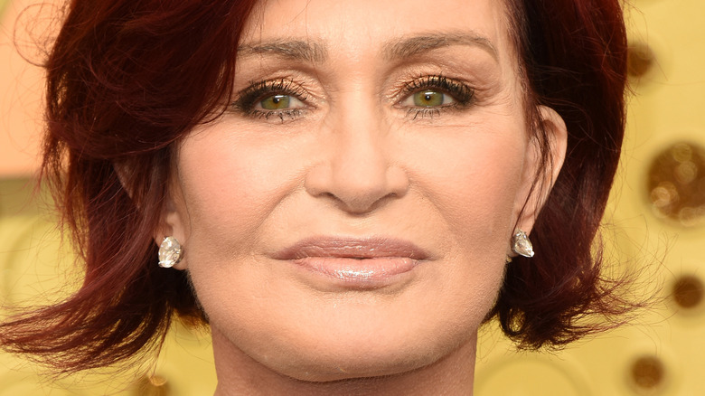 Sharon Osbourne red carpet