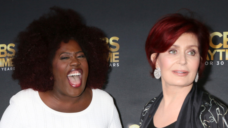 Sheryl Underwood and Sharon Osbourne at an event