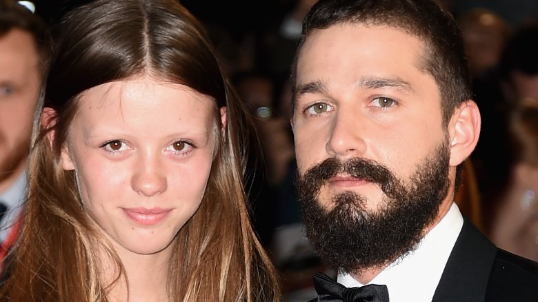 Shia LaBeouf and Mia Goth