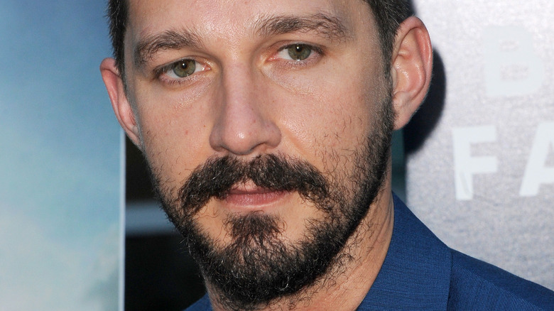 Shia LaBeouf on a red carpet