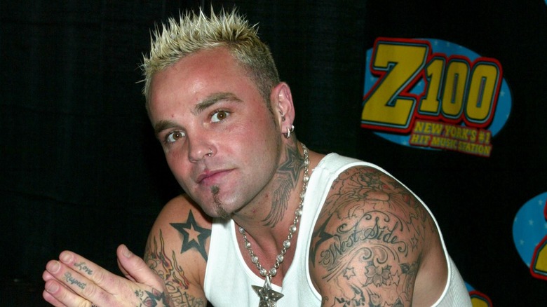 Shifty Shellshock blonde spikey hair