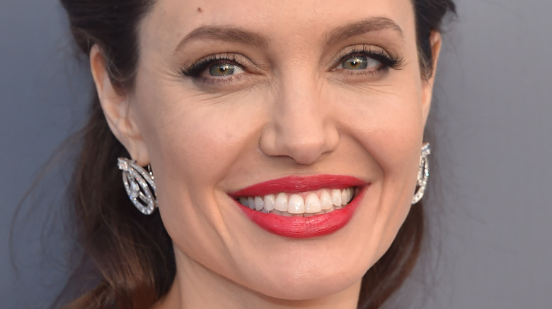 Angelina Jolie smile 