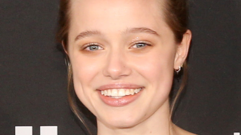 Shiloh Jolie-Pitt at the premiere of "Eternals"