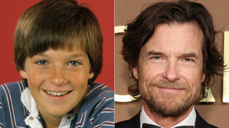 Side by side of Jason Bateman in 1982 vs 2025