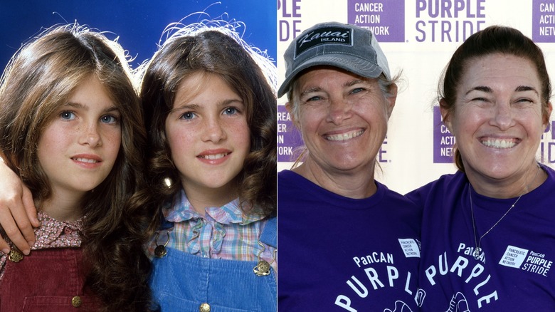 Lindsay and Sidney Greenbush in the '70s vs 2024