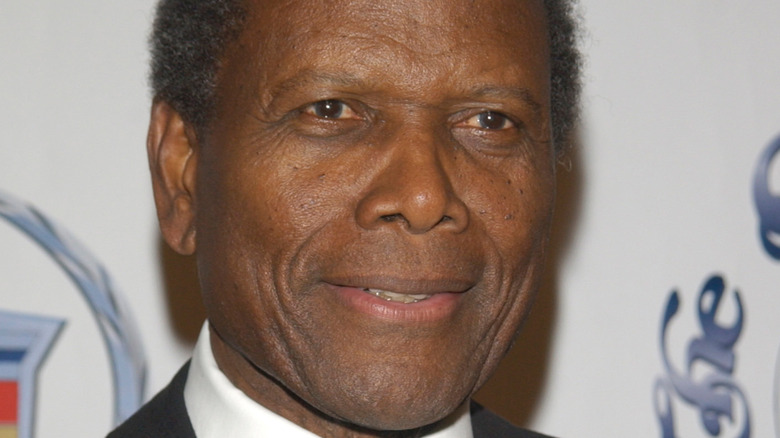 Sidney Poitier smiling