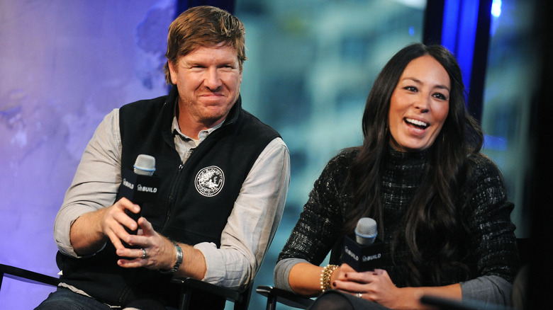 Chip and Joanna Gaines at AOL Studios