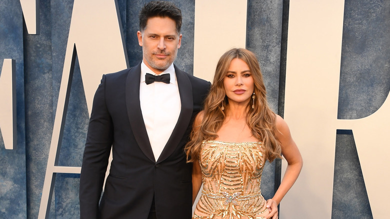 Sofia Vergara and Joe Manganiello at Oscar party 2023