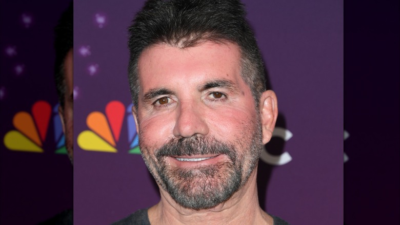Simon Cowell on the red carpet
