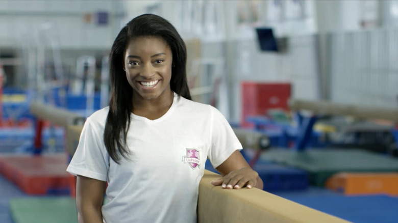 Simone Biles smiling 