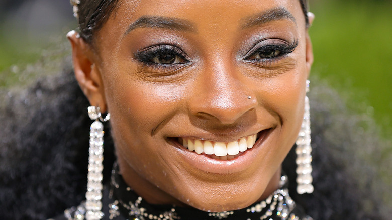 Simone Biles smiling