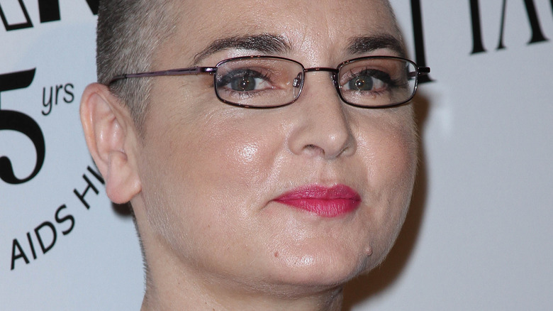 Sinead O'Connor on the red carpet