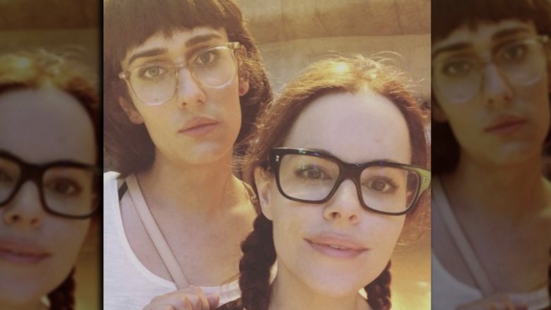Teddy Geiger and girlfriend Emily Hampshire