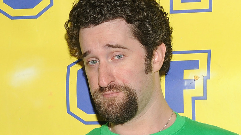 Dustin Diamond looking at camera