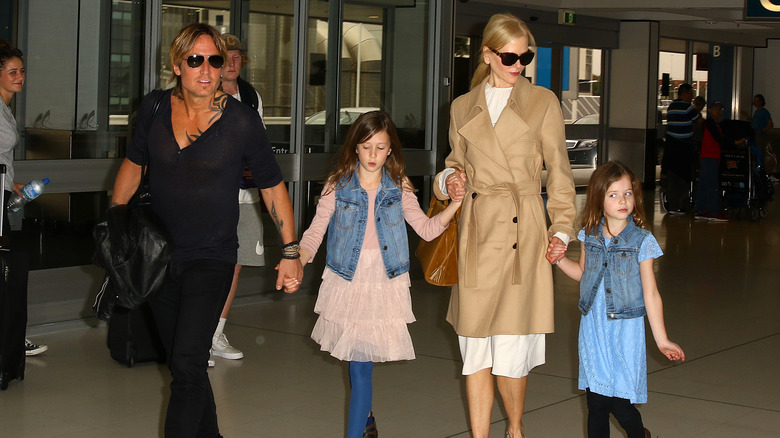 Keith Urban Nicole Kidman daughters