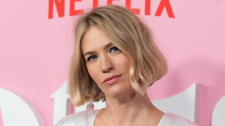 January Jones tilted head