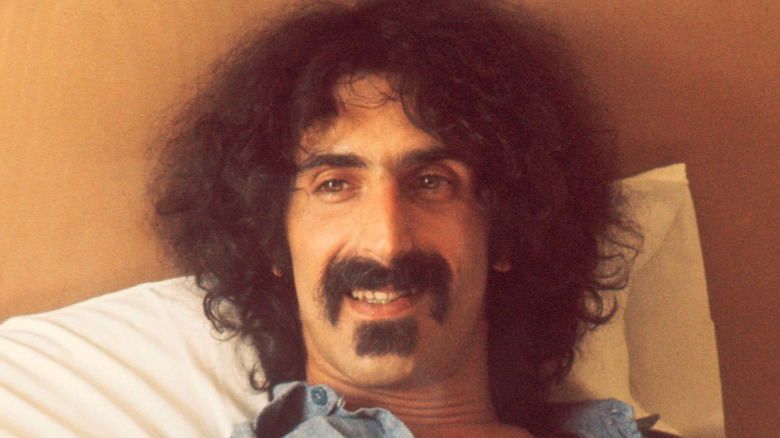 Frank Zappa smiling