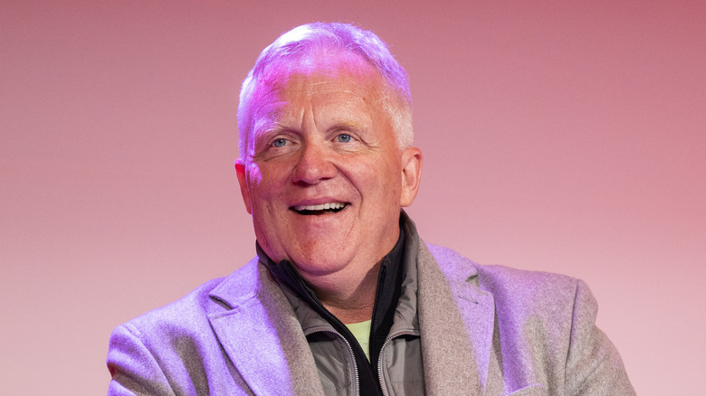 Anthony Michael Hall onstage during Q&A panel