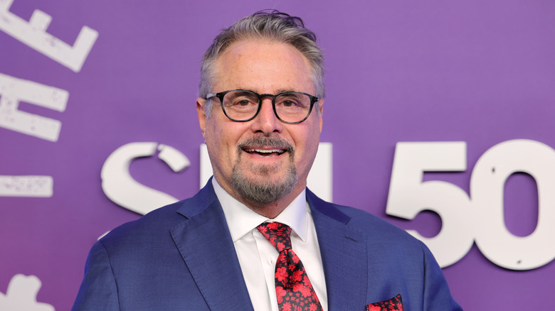 Gary Kroeger attending Saturday Night Live 50th anniversary celebration