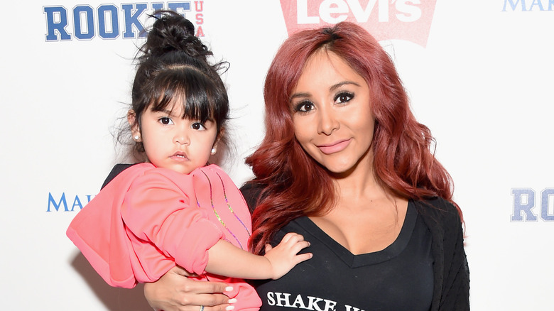 Snooki with baby daughter Giovanna