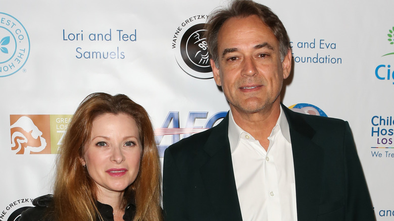 Jon Lindstrom and Cady McClain smiling