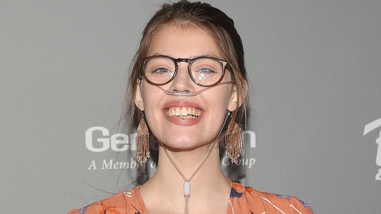 Claire Wineland smiling
