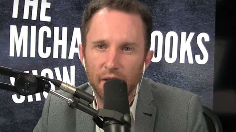 Michael Brooks talking