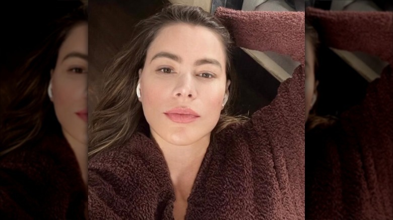 Sofia Vergara snapping a selfie