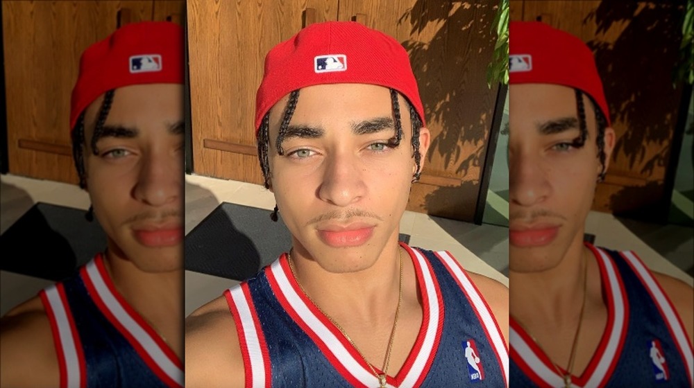 Daniel Julez J. Smith Jr. taking a selfie