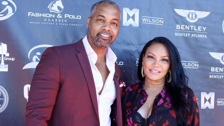 Mike Jackson and Egypt Sherrod smiling at an event